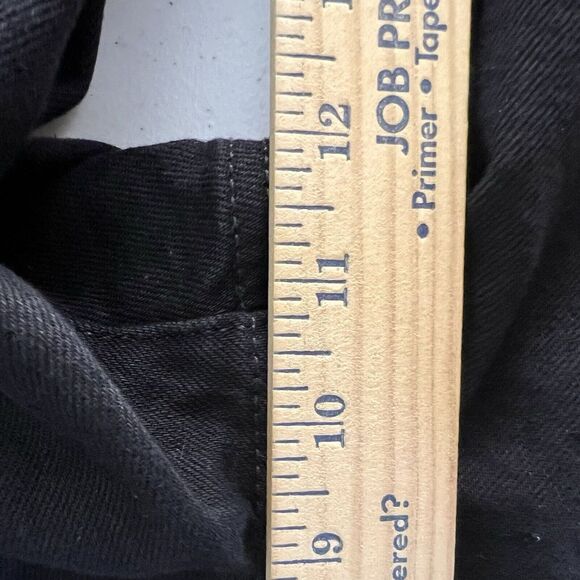 Old Navy Jeans Womens 12 Black Curvy OG Straight High Rise Secret Smooth Pockets - Picture 6 of 8